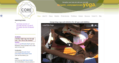 Desktop Screenshot of coreflowyoga.com